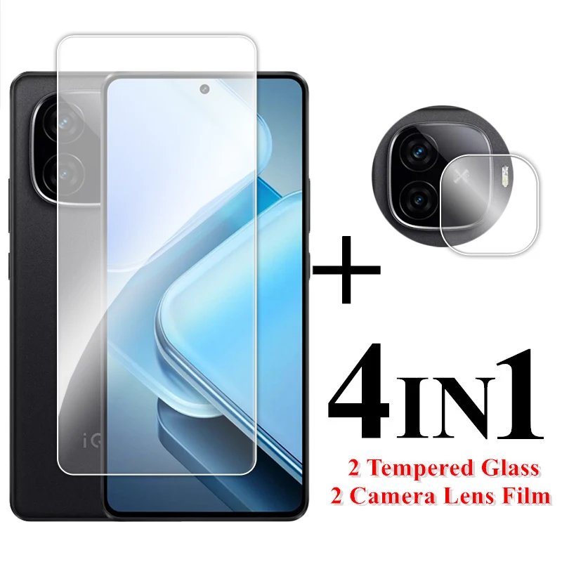 

For iQOO Z9 Turbo Glass 6.78 inch Transparent Screen Protector For Vivo iQOO Z9 Turbo Tempered Glass For iQOO Z9 Turbo Lens Film