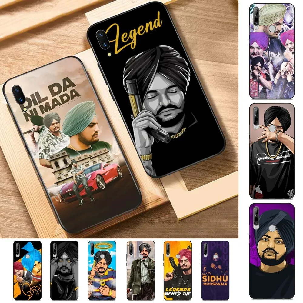 Indian Rapper Sidhu Moose Wala Phone Case For Huawei Y9 6 7 5 Prime Enjoy 7s 7 8 Plus 7a 9e 9plus 8E Lite Psmart Shell