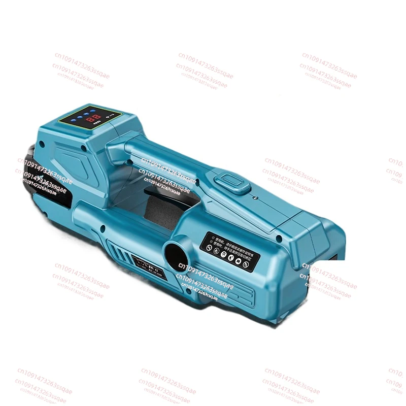 Electric baler lithium battery automatic buckle-free tightening hot melt integrated PP belt plastic steel belt handheld small