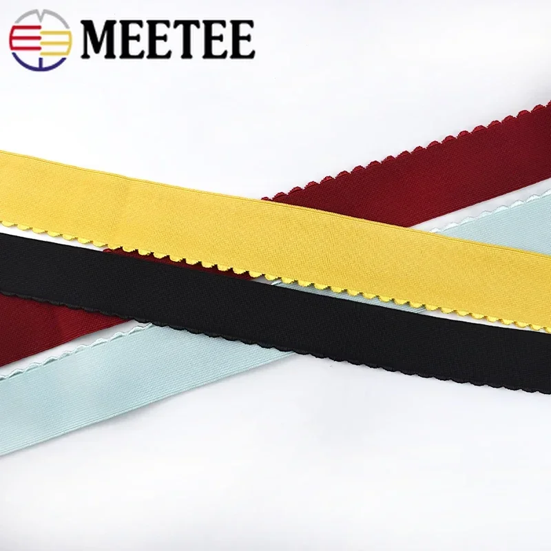 3/5/10M 40mm Elastic Bands Nylon Rubber Band Underwear Trousers Waist Strech Tape Webbing Garment Belt DIY Sewing Accessories