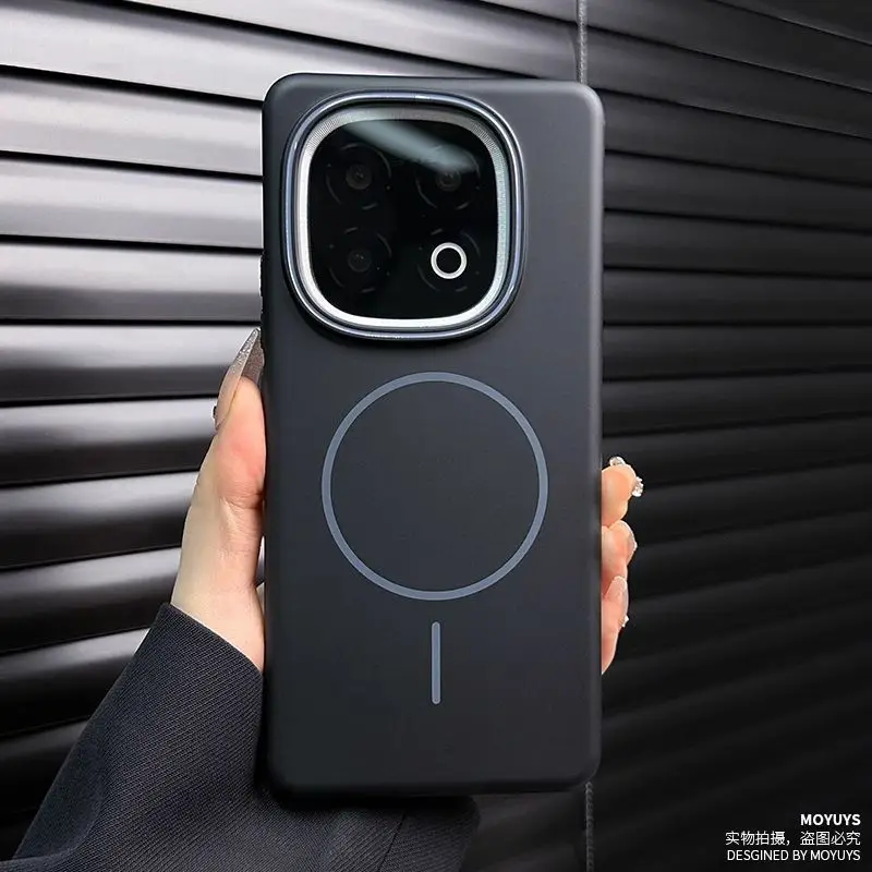 

For IQOO Z10 Turbo Plus Case Luxury Soft Support Wireless Charging Matte Case For Iqoo Z 10 Turbo pro Shockproof Bumper Funda