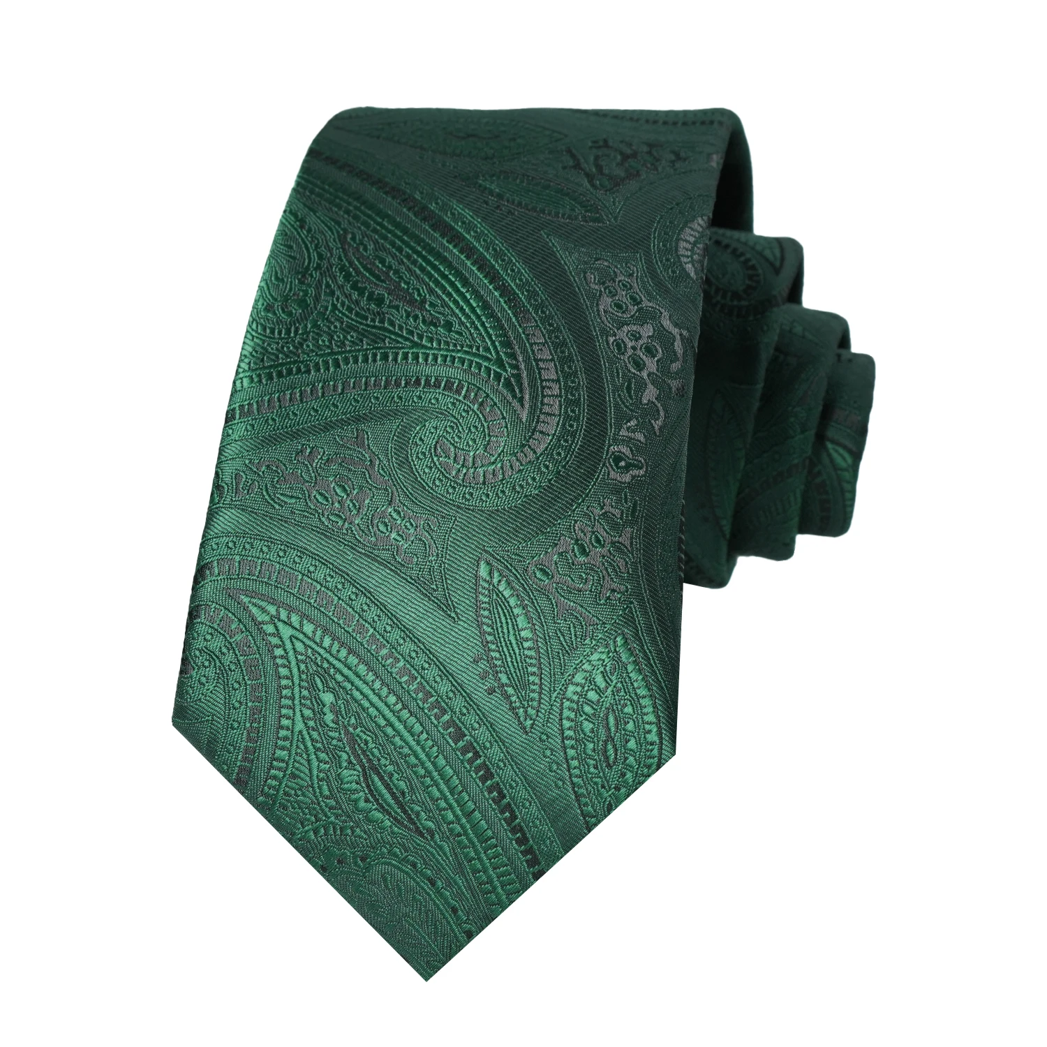 Herren Paisley Jacquard Krawatte Luxuriöse Polyester-Seidenkrawatte Klassische Formelle Business-Hochzeits-Party-Krawatte Modisches Anzug-Accessoire – Detail 15