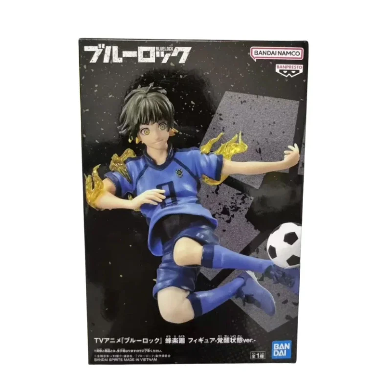 In Stock Origina l Bandai BANPRESTO BLUE LOCK Hachi ฯลฯ Meguru Isagi Yoichi Ac อุณหภูมิดิน Figre Animation และ Y เทคนิคฟุตรุ่นสะสมงานอดิเรก