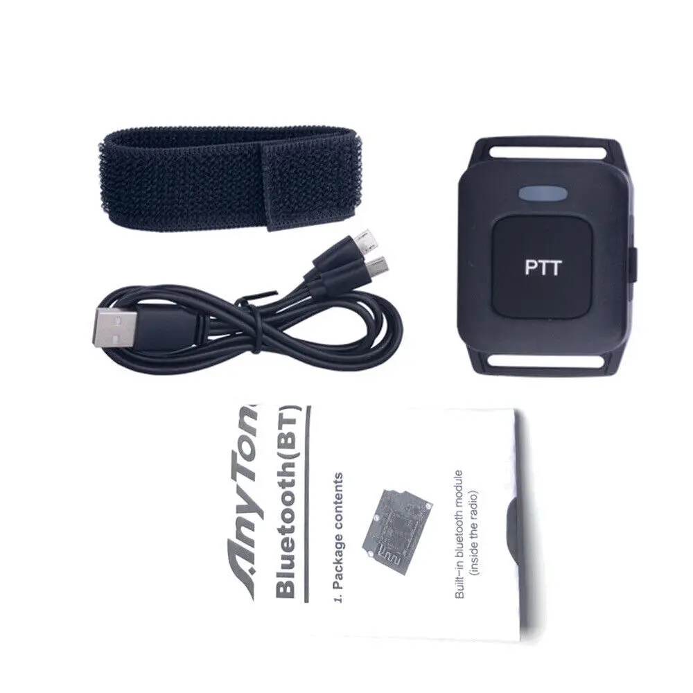 10 Uds Original Bluetooth PTT para Walkie Talkie Anytone AT-D878UV Plus AT-D578 Pro Radio bidireccional