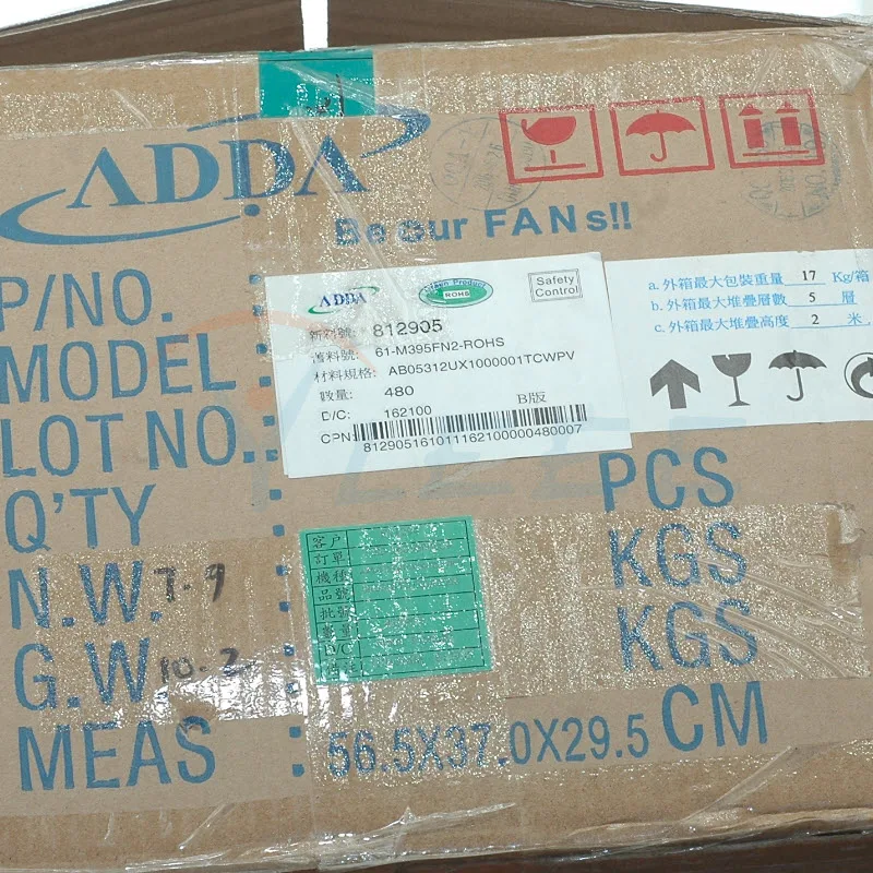 Ab05312ux100000 For ADDA DC 12V 0.16A 2-wire Server Cooling Fan