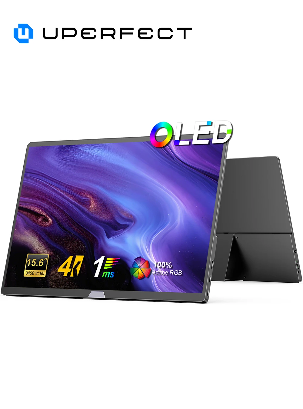 Uperfect 15.6インチ 4K OLEDスクリーン ポータブルモニター 100% DCI