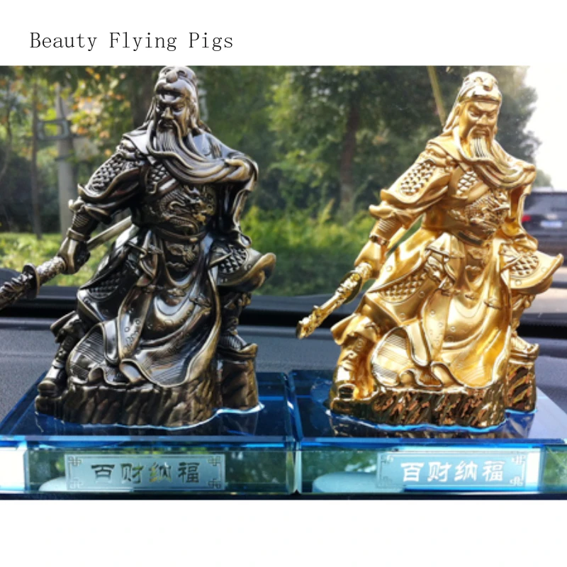 alloy Car perfume accessories Buddha statue Ensuring safety Ancestral Hall Supplies living room office home decoration gifts