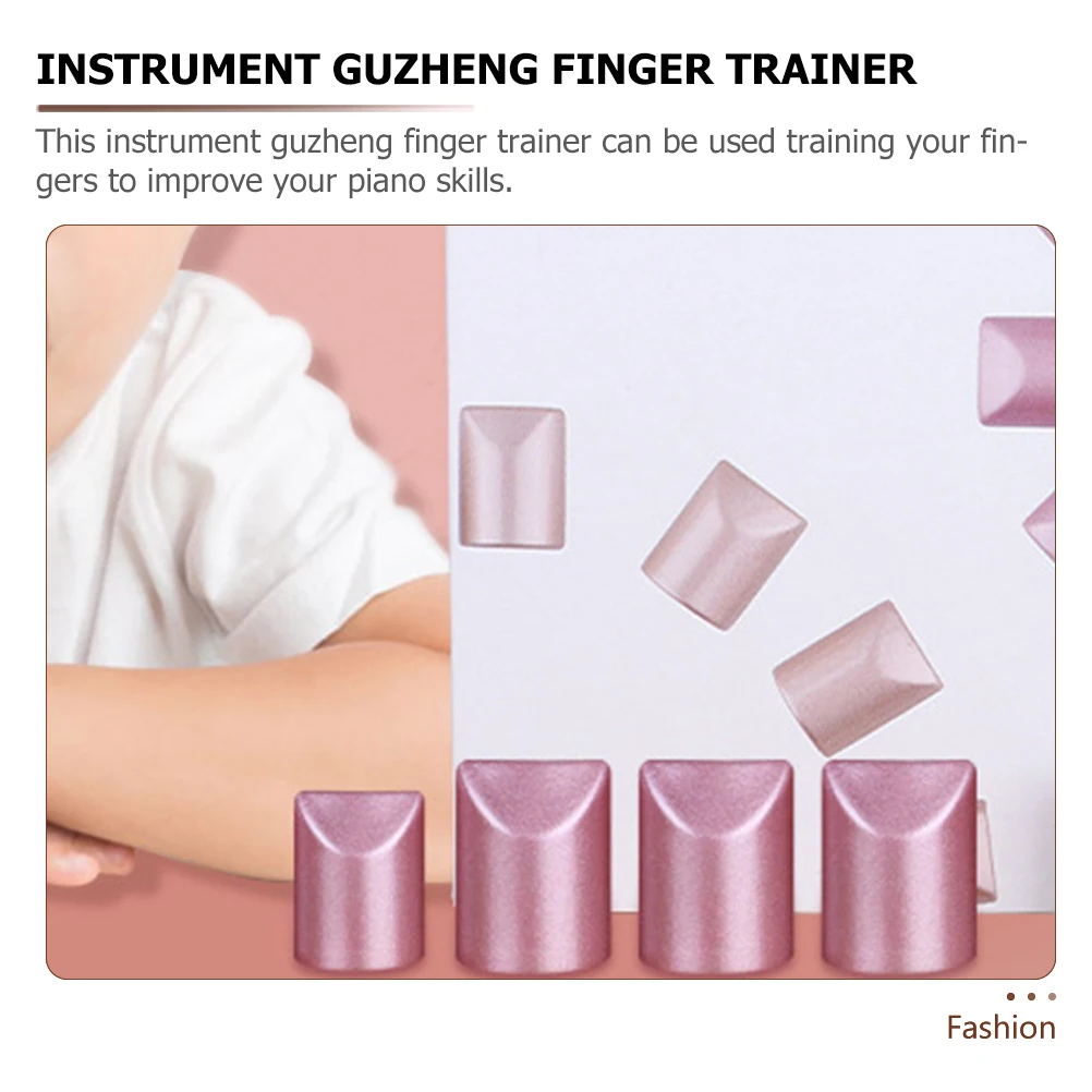 

4 Pcs Finger Trainer Pipa Piano Trainers Instrument Part Parts Music Accessories Guzheng Musical Auxiliary Exerciser