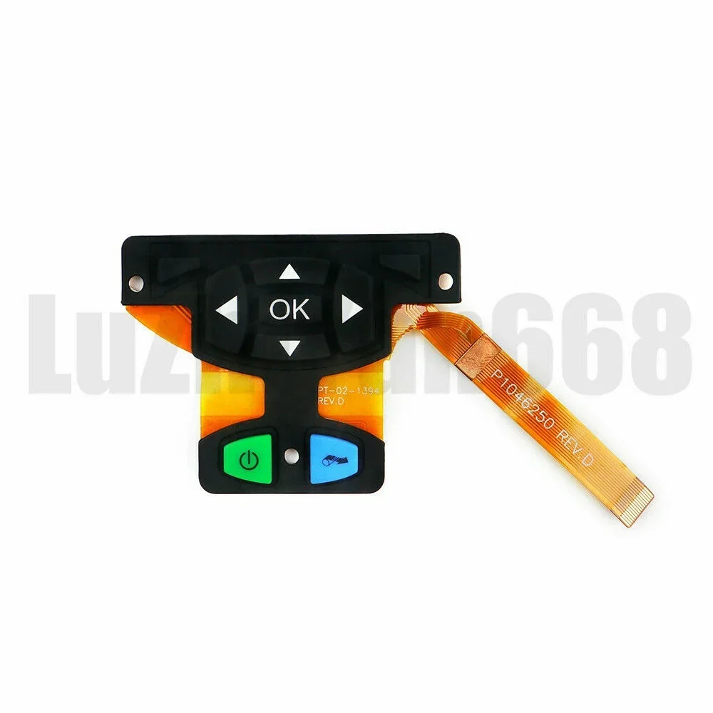 Obrázek 5: Nový myler keyswitch pro zebra QLN420
