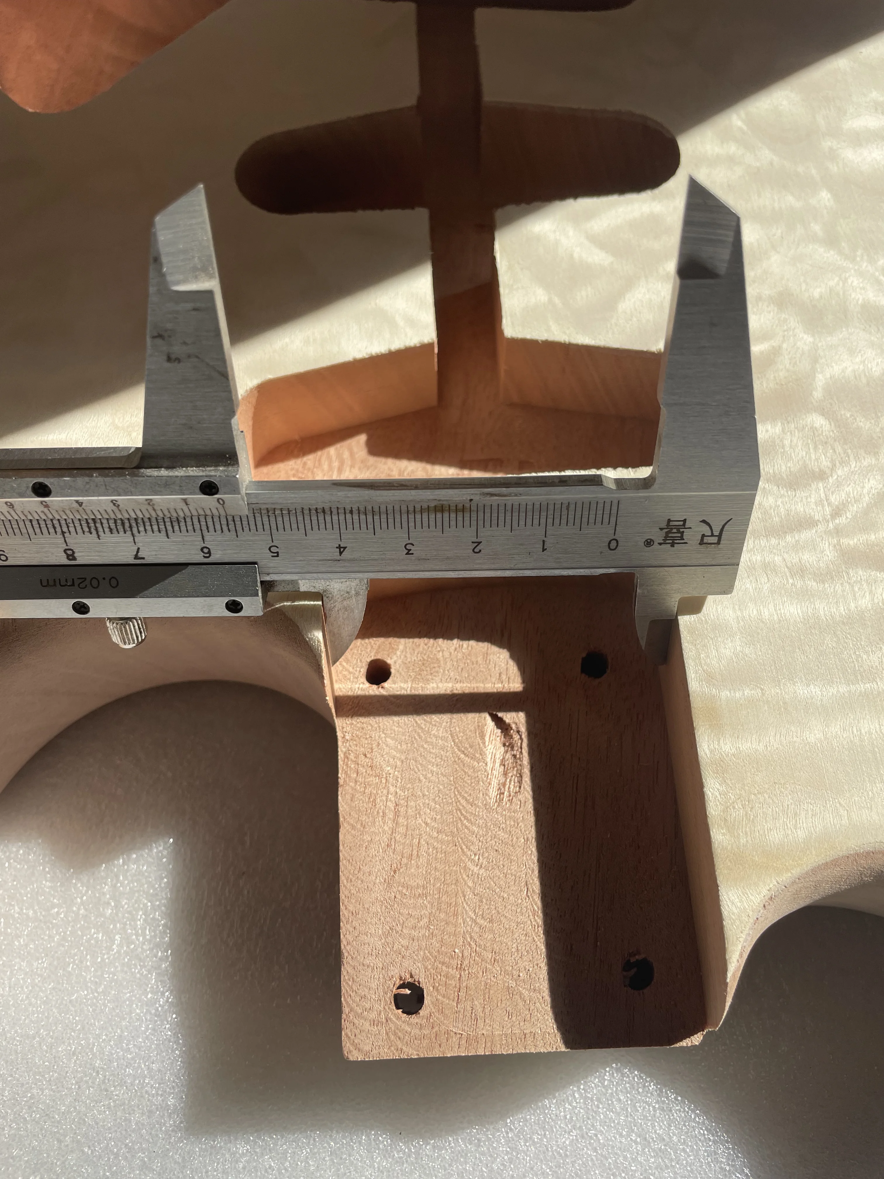 Costomized Flame Maple Veneer ST body one piece of mahogany electric guitar DIY professional modified body ssh semi-finished