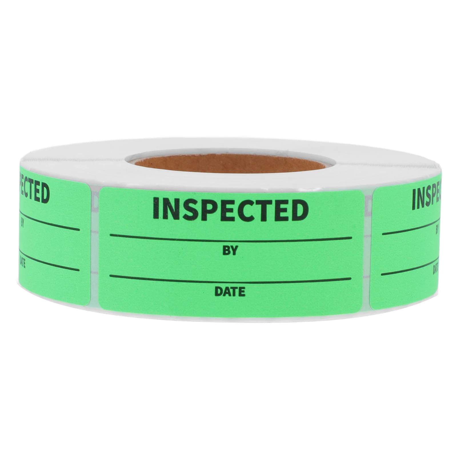 Label Inventory Tags Quality Control Stickers Inspected by Rectangle 570X250X010CM Pvc Warehouse Organization Labels