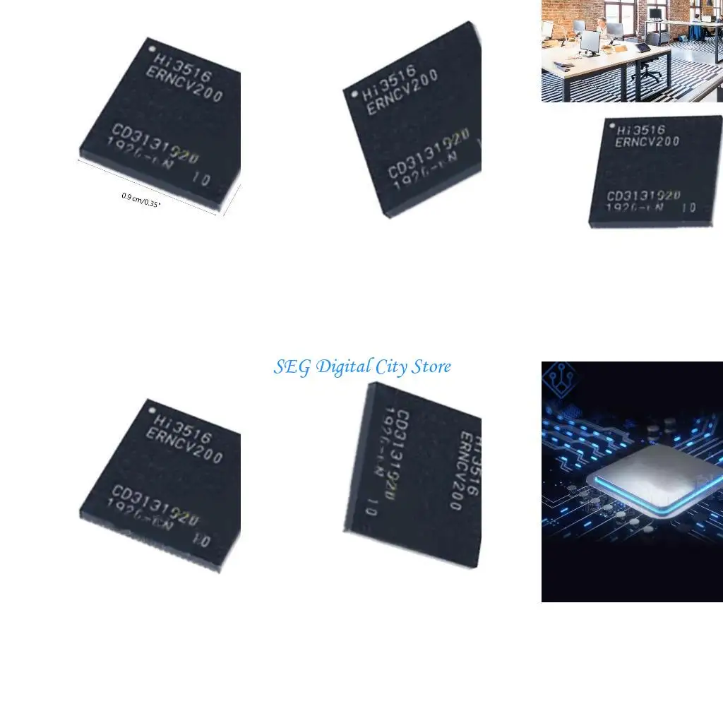 

U75B Durable HI3516ERNCV200 BGA Chip for Industrial Use Essential Components