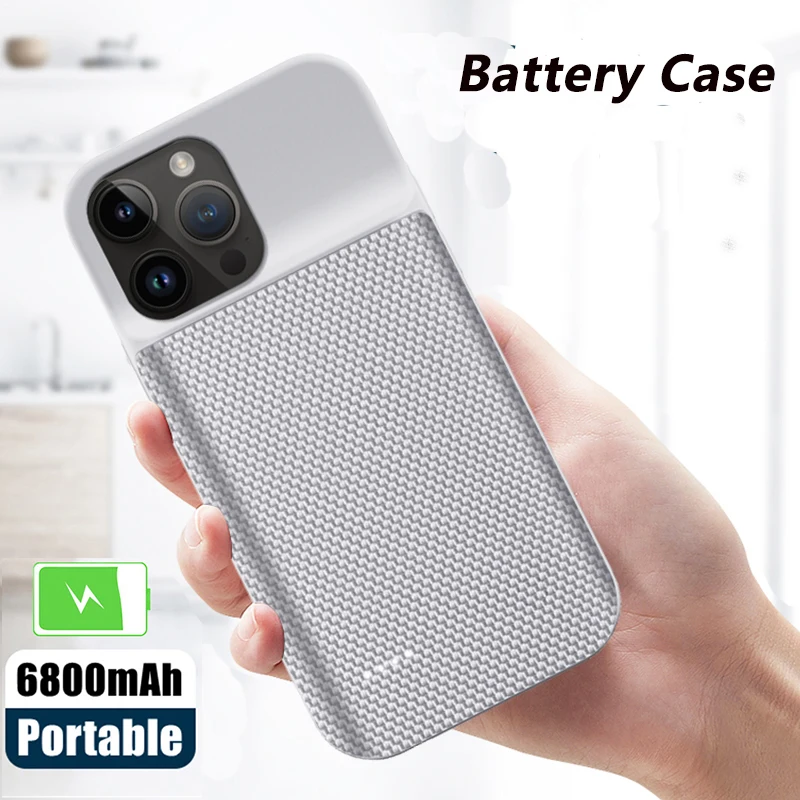 Battery Charger Cases for IPhone 14 Plus Phone Case Battery Pack for Apple IPhone 14 Pro Max Portable Power Bank Charging Cover