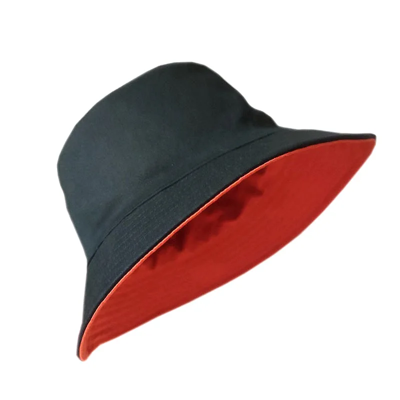 XXL Size 63cm Bucket Hat Women Big Head Double-sided Fisherman Hat Men Large Plus Size Sun Big Head Caps