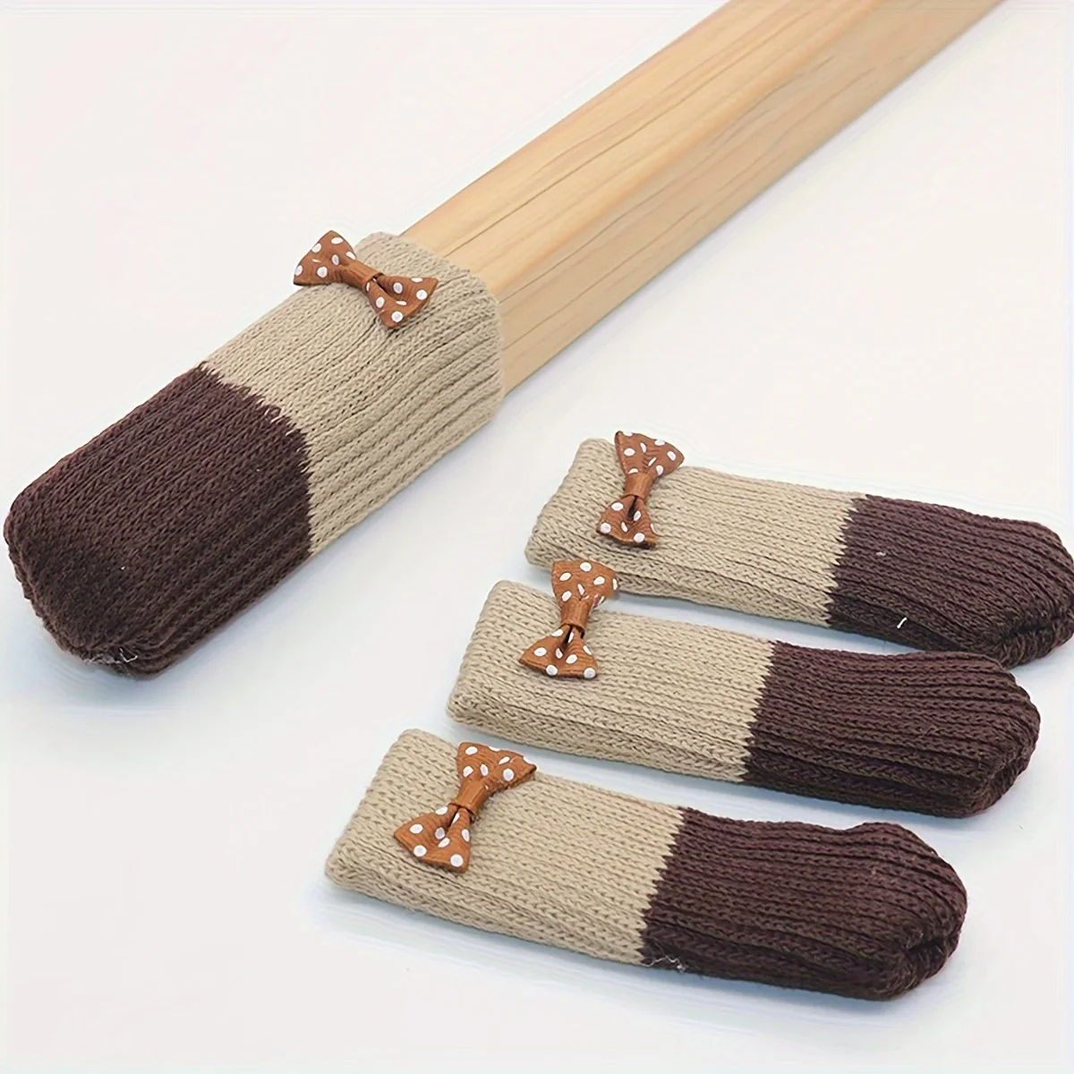 24pcs Furniture Leg Socks High Elastic Non-Slip Chair Leg Protectors for Hardwood Floors Chair Leg Feet Socks