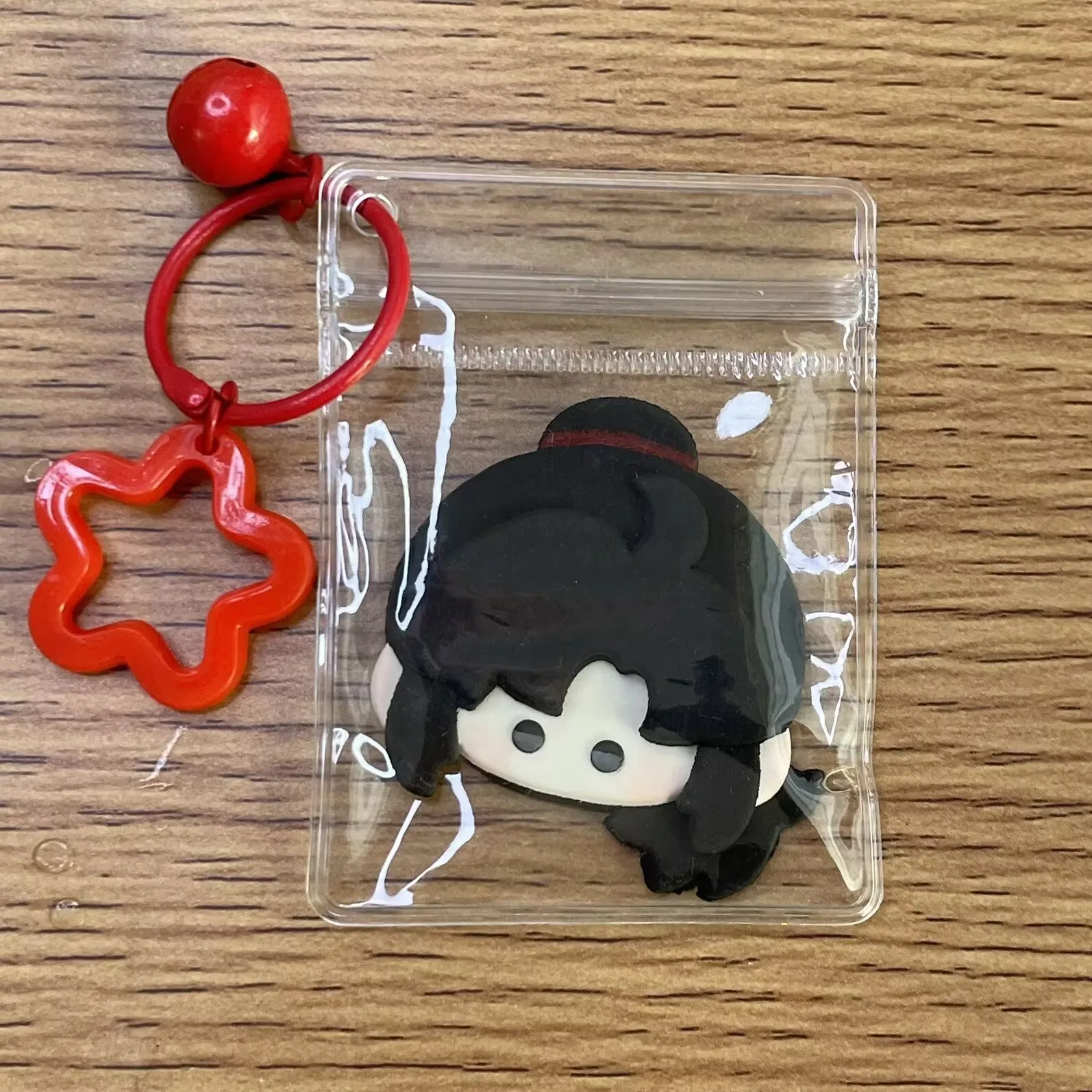 Mo Dao Ancestor Surrounding Ink Fragrance, Copper Smell, Drunken Beauty,LanWangJI Wei Wuxian 5cm Clay Simulated Biscuit Pendant