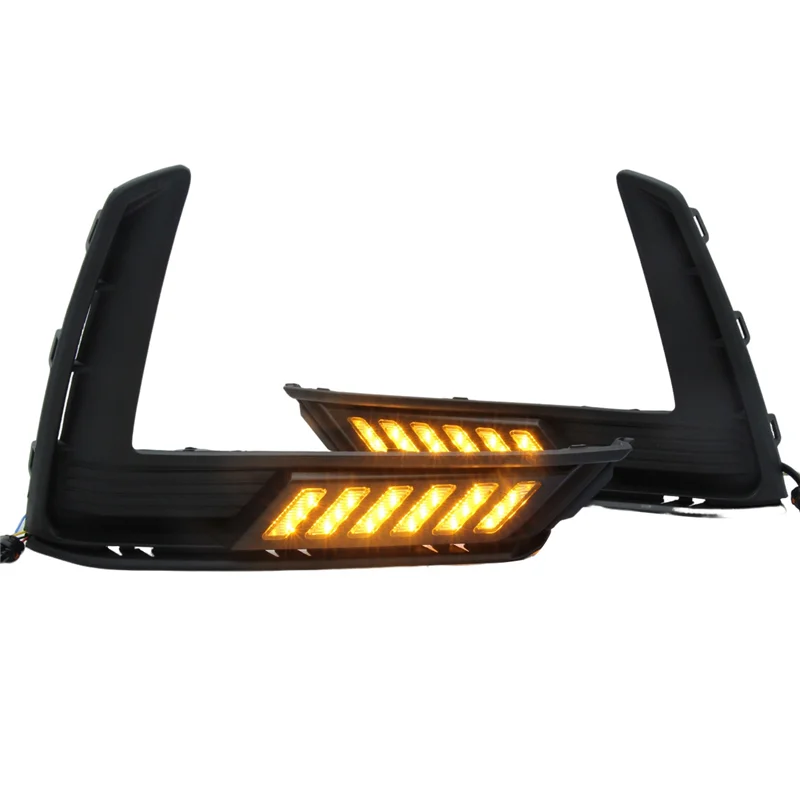 Three Color LED Daytime Running Lights Fog Lights Turn Signals for Honda CRV CR-V 2023