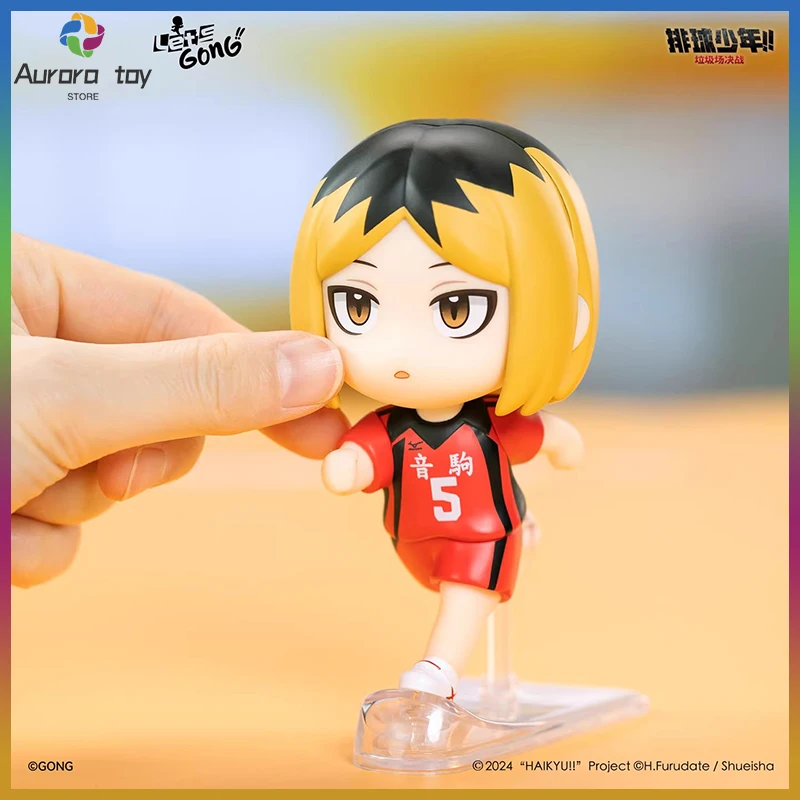 

Новые фигурки аниме-персонажей Let's Gong: серия Haikyu Garbage Dump Battle, коллекционные кавайные фигурки-модели, подарки на день рождения