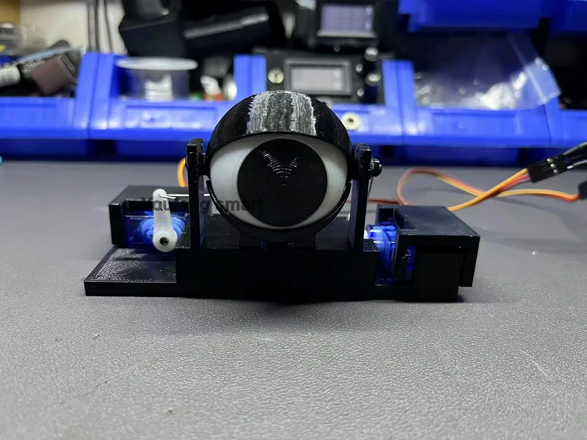 3D Printing SG90 One-Eyed/Binocular Robotic Bionic Eye for Arduino Robot DIY Kit For NANO Control Servo Programmable Robot Toys
