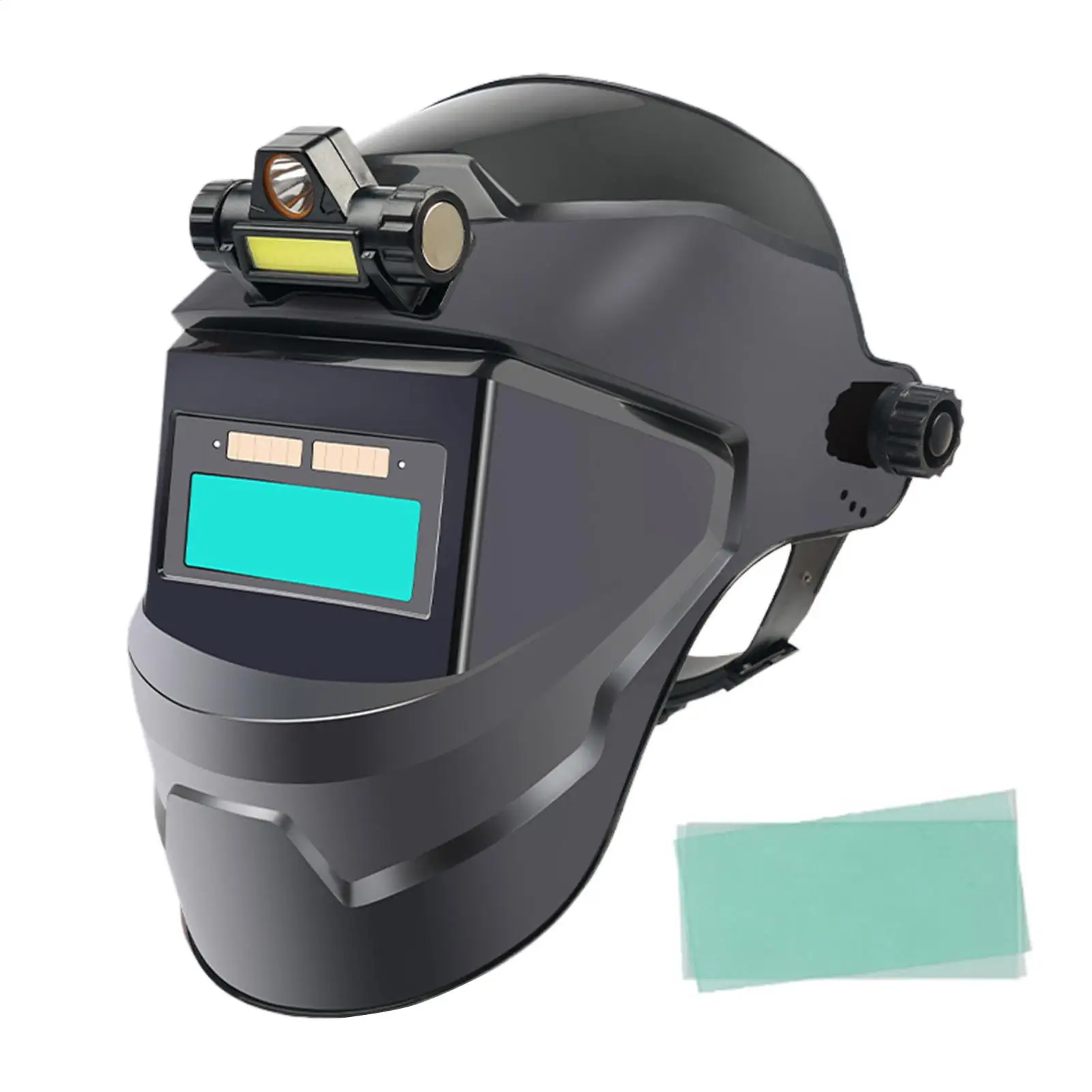 

Auto Darkening Welding Helmet Solar Powered Welder Face Hood Solar Powered Welding Helmet For Automotive Construction Industry