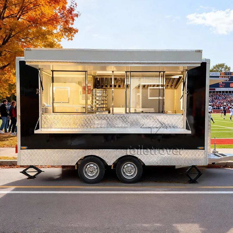 

Коммерческий винтажный фудтрак-прицеп для десертов и вафель, мобильный фудтрак для десертов и мороженого Cosmomove, продается в США