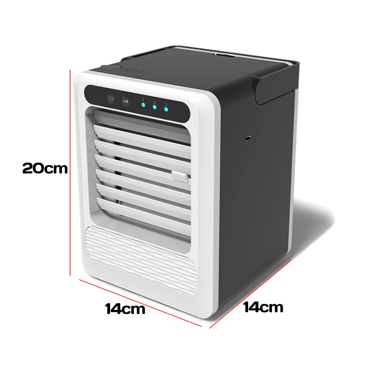 Mini Portable Air Conditioning Fan Personal Space Cooler Air Cooler USB Cooling Fan for Home Office Outdoor