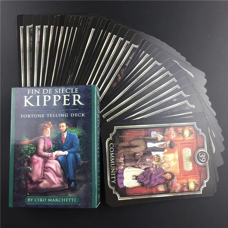 Fin Sieve Kipper Tarot Cards Oracle English Version Board Games Family Party Playing Card Deck Table Game Divination Fate