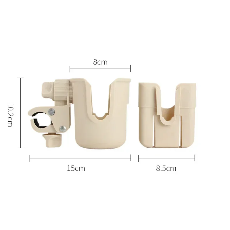 Accesorios de cochecito de bebé, soporte para teléfono móvil, triciclo para niños, carrito de bicicleta, portabotellas, cochecito de agua y leche, Buggy