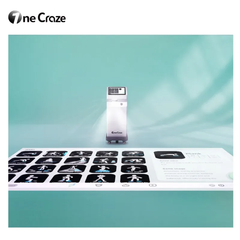 Hot Sale All-in-One Interactive Projection System 50+ Sports Games Educational Interactive Projector New Advertising Equipment