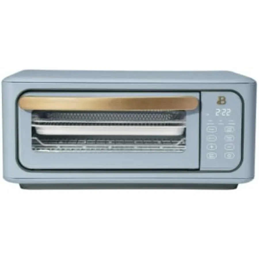 

Инфракрасный тостер для жарки на воздухе Василек Blue, 9 ломтиков, 1800 Вт для домашней кухни с быстрым нагревом и равномерной выпечкой