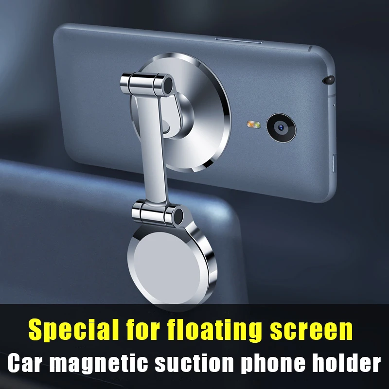 

Car Phone Holder Magnetic Suction Adhesive Folding 360 Degree Rotating Bracket for Tesla Model 3/Y/S/X BYD Atto 3/Dolphin/Song