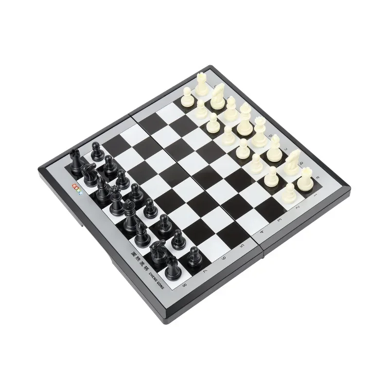 

Desk Gift Design Chess Board Figures ChildrenTable Set Luxury Chess Games Children Ajedrez Profesional Travel Games DL60XQ