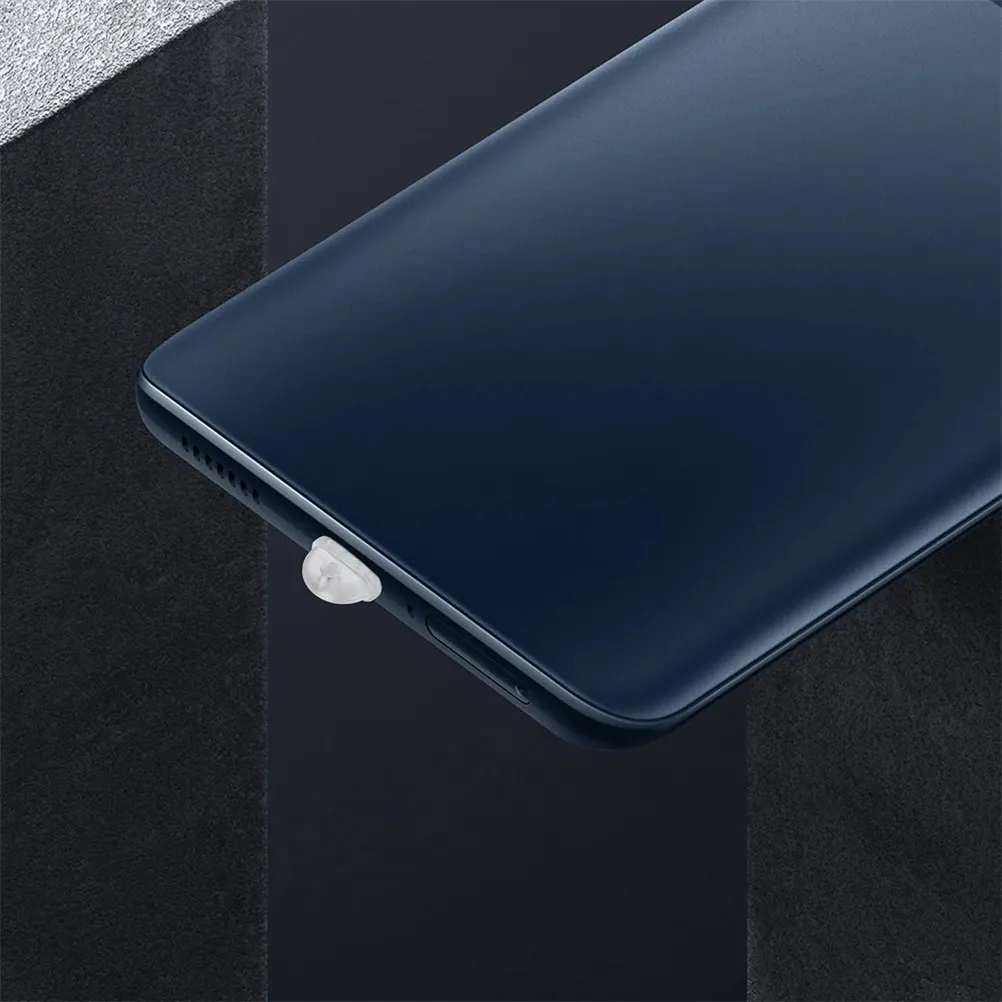 12Pcs Universal Phone Charging Port Protector Dust Plug Grime Caps Mobile Phone Charging Hole Stopper Covers Compatible Type-C