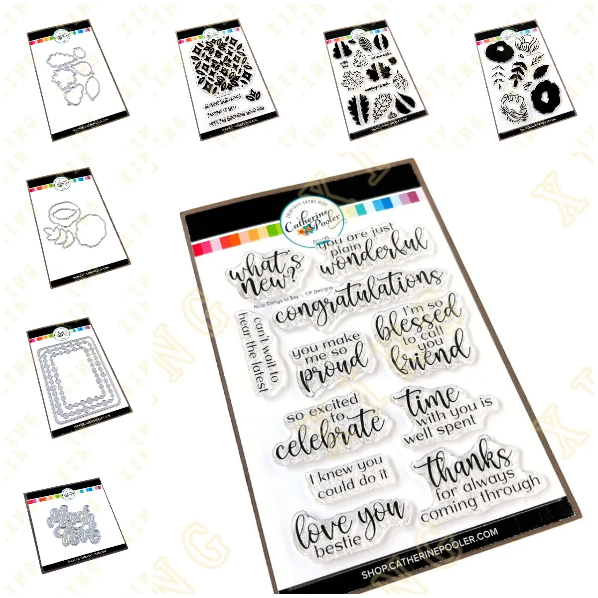 

Metal Cutting Dies Stamps Scrapbook Diary Decoration Embossing Cut Dies Template DIY Card Leaves Lotsa Dots Frame Sentiments New