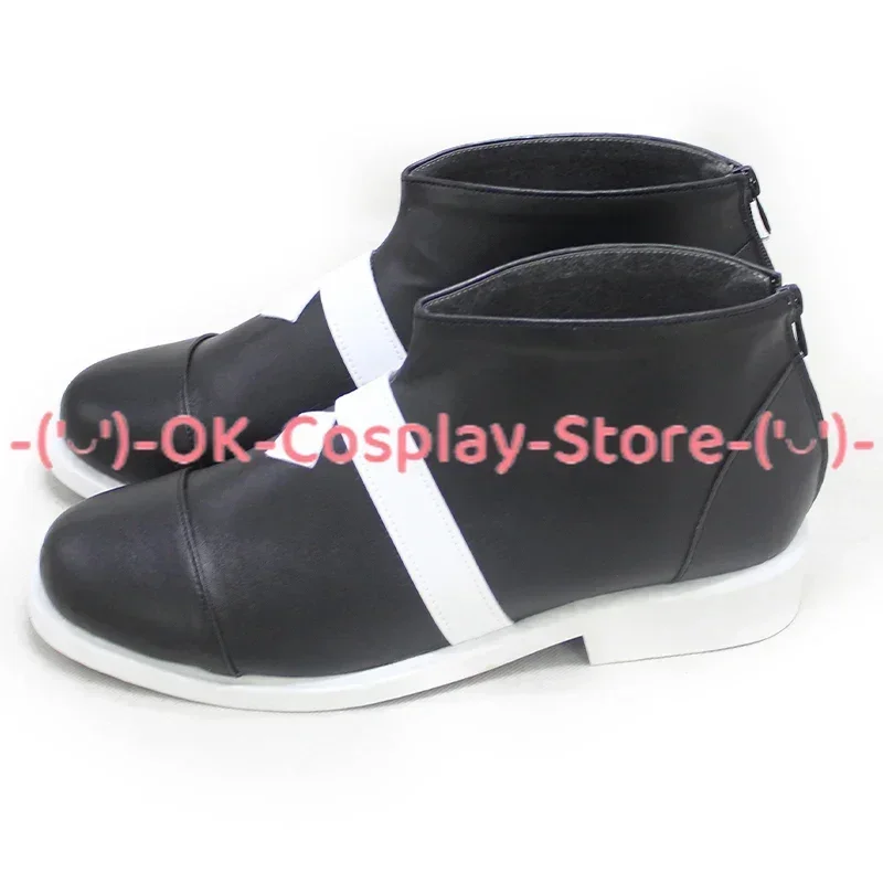[สั่งทำพิเศษ] รองเท้าคอสเพลย์ตัวละครออตโต้จากเกม Honkai Impact 3 อุปกรณ์ประกอบฉากสำหรับการแสดงบทบาทสมมติในอนิเมะ งานคาร์นิวัล ปาร์ตี้วันหยุด รองเท้าบูทหนัง PU