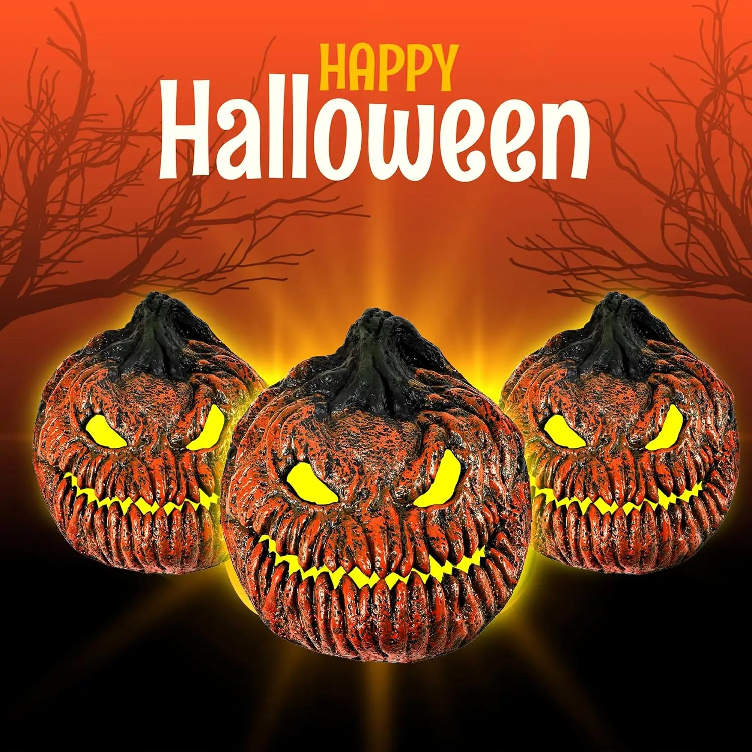 

Pumpkin Porch Light Cover Halloween Decorations Holiday Porch Light Covers for Porch Party Haunted House Wall Lamp Decoration