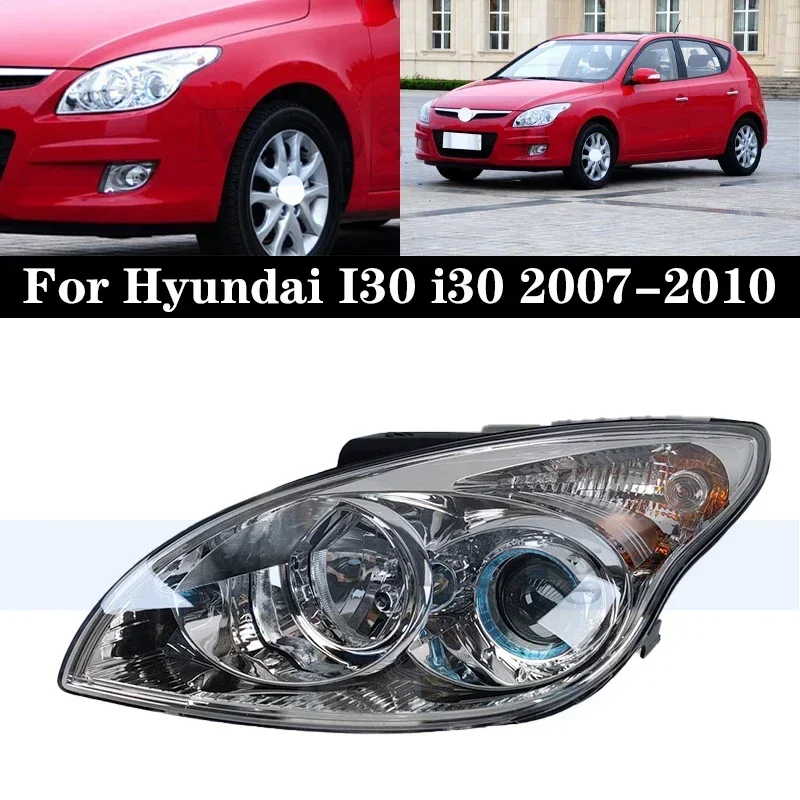 Manual Adjustment Front Bumper Headlight Headlamp For Hyundai I30 i30 2007-2010 Head Light Head Lamp