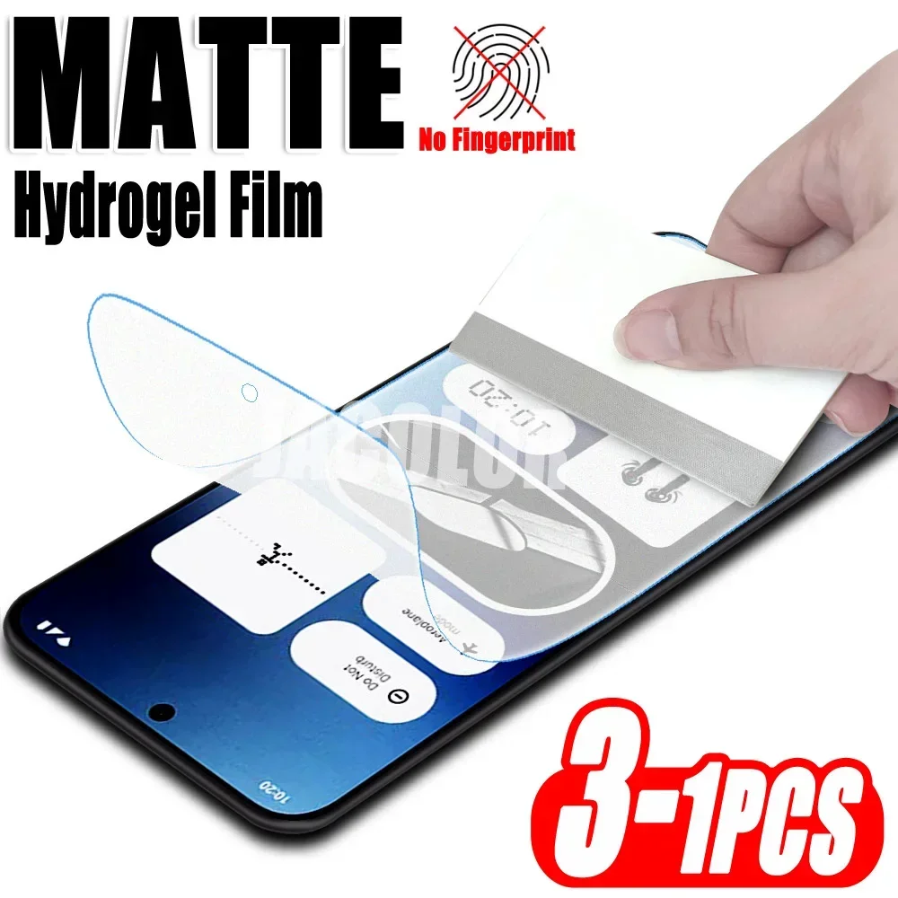 

1-3PCS Full Curved Hydrogel Matte Film For Nothing Phone (2a) A142 (2) A065 Screen Protector Nothingphone Two Screen Protector