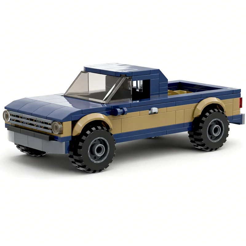 294pcs MOC Icons Dexter Truck Forded F Regular Cab Model Building Blocks Construction Christmas Gifts Toys Idea Education