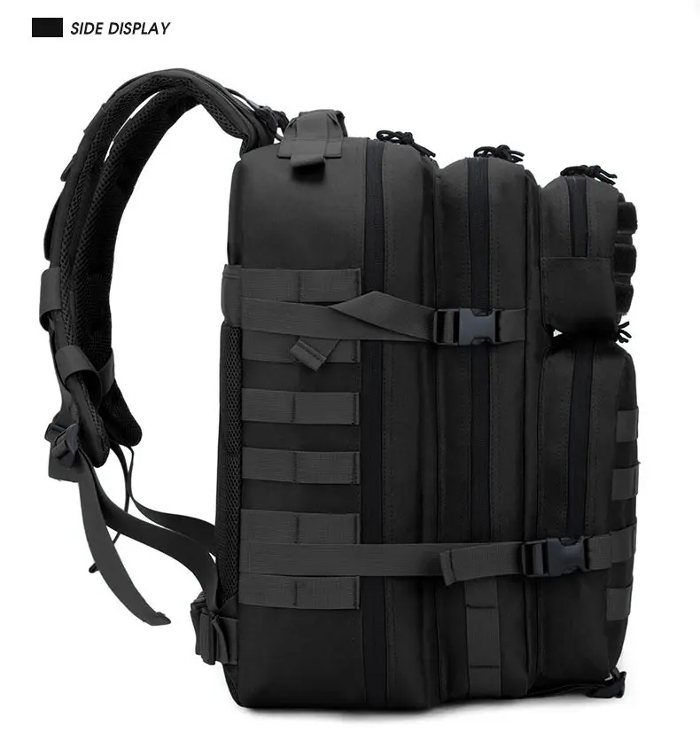 New Waist Bag for Men and Women, Multifunctional, Large Capacity, Waterproof, 50L Tactical Backpack Men's Travel Large Capacity