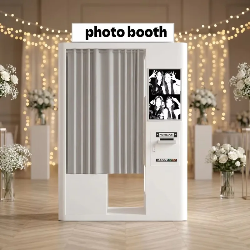 Detachable Digital Photo Booth 21.5 Inch Touch Screen Portable Selfie for Shopping Mall Custom