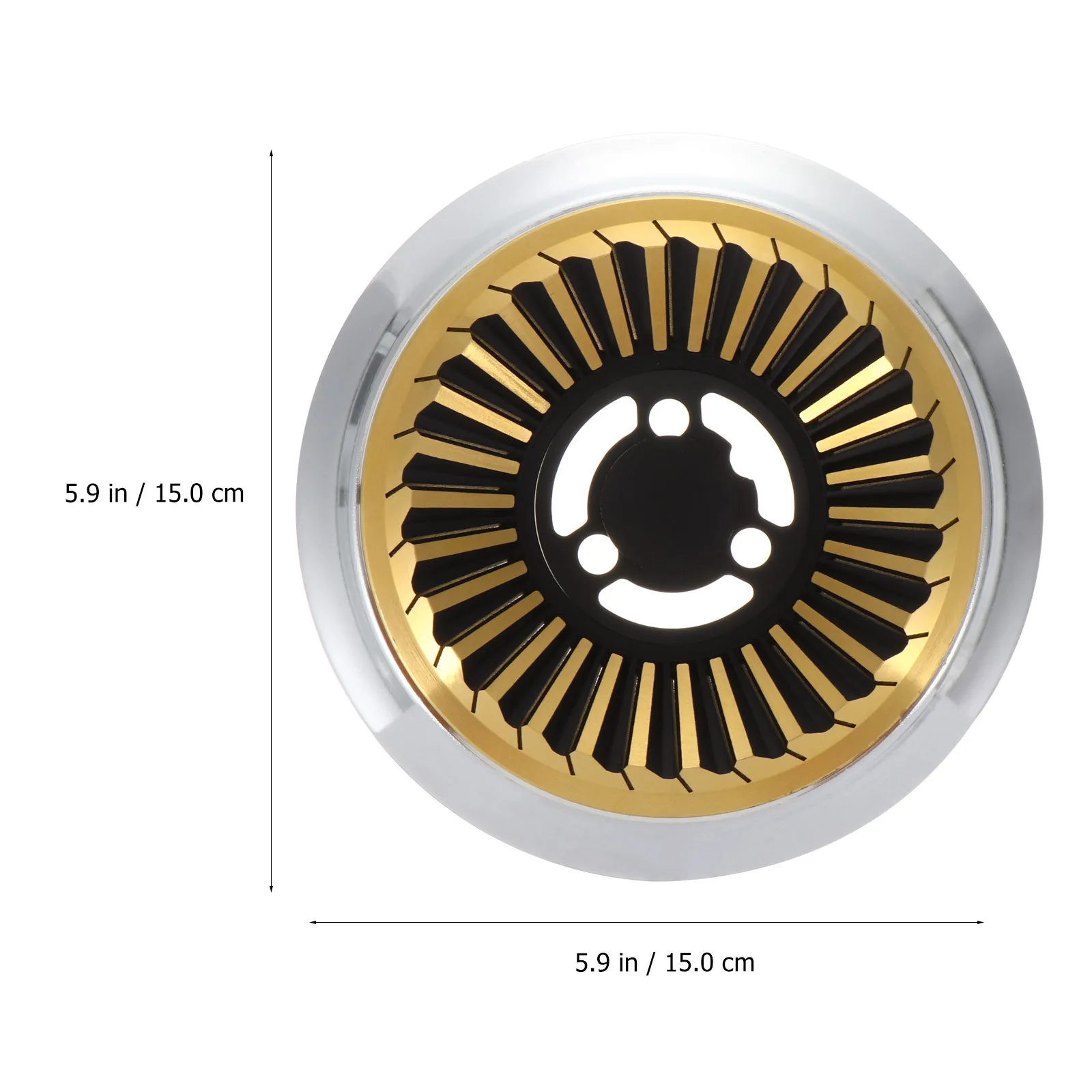 1 قطعة الفولاذ المقاوم للصدأ موقد غاز صر غطاء النار الموزع استبدال للمطبخ موقد في الهواء الطلق كوكتوب ملحق موقد معدني #2