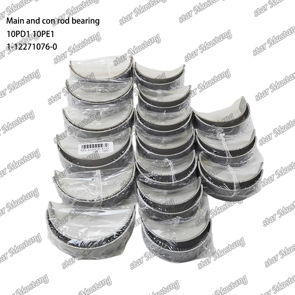 10PD1 10PE1 Main Bearing and Connecting Rod Bearing 1-12271076-0 Suitable For Isuzu Engine Parts