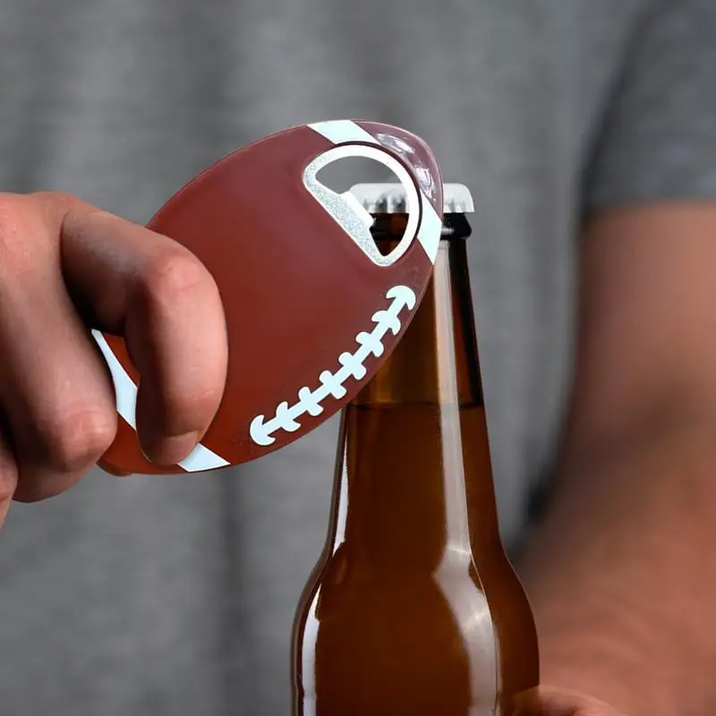 Multifunction Beer Bottle Opener Football-Shaped Manual Beer Bottle Opener Tool Portable Kitchen Barware Gadget For Sports Fans