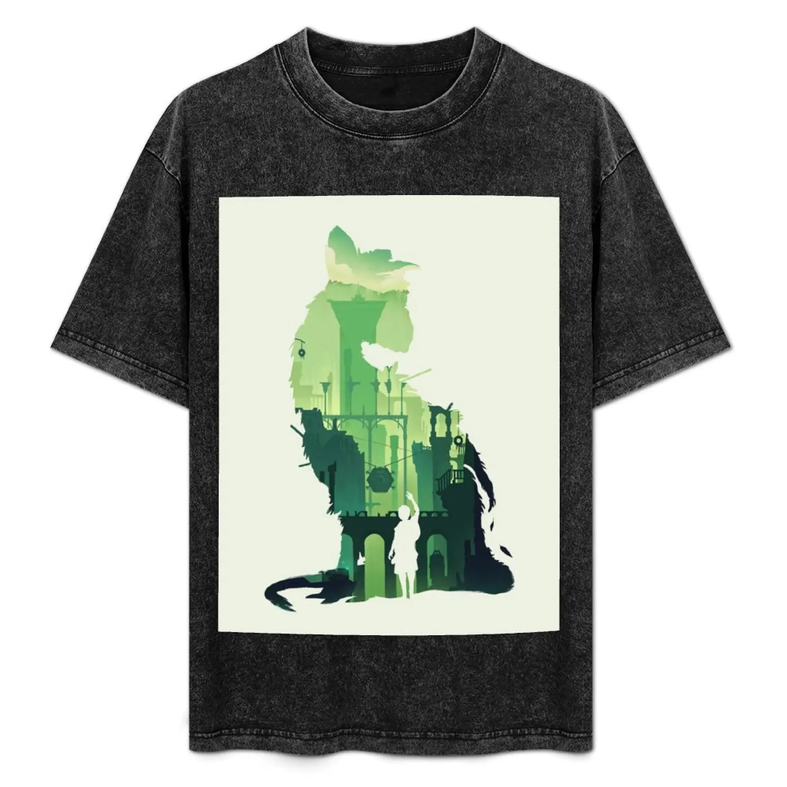 The Last Guardian Art T-shirt essentiële t-shirt vintage t-shirts zomerkleding zomertops heren grafische t-shirts anime