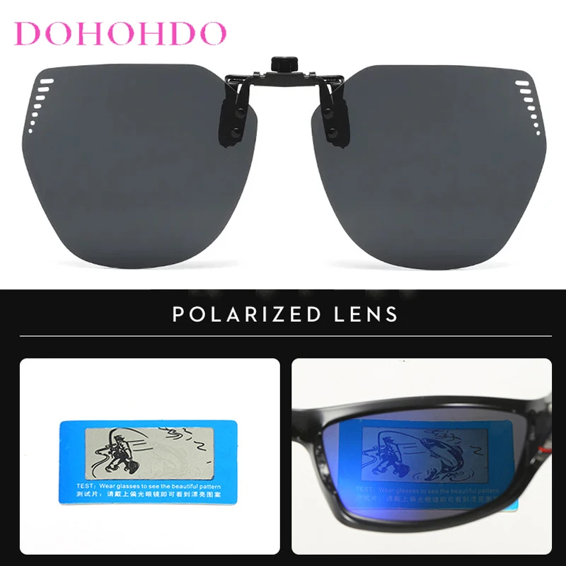

2026 Polarized Night Vision Photochromic Clip-On Sunglasses Sports Anti-Glare Driving Protective Glasses Women Man Goggles UV400