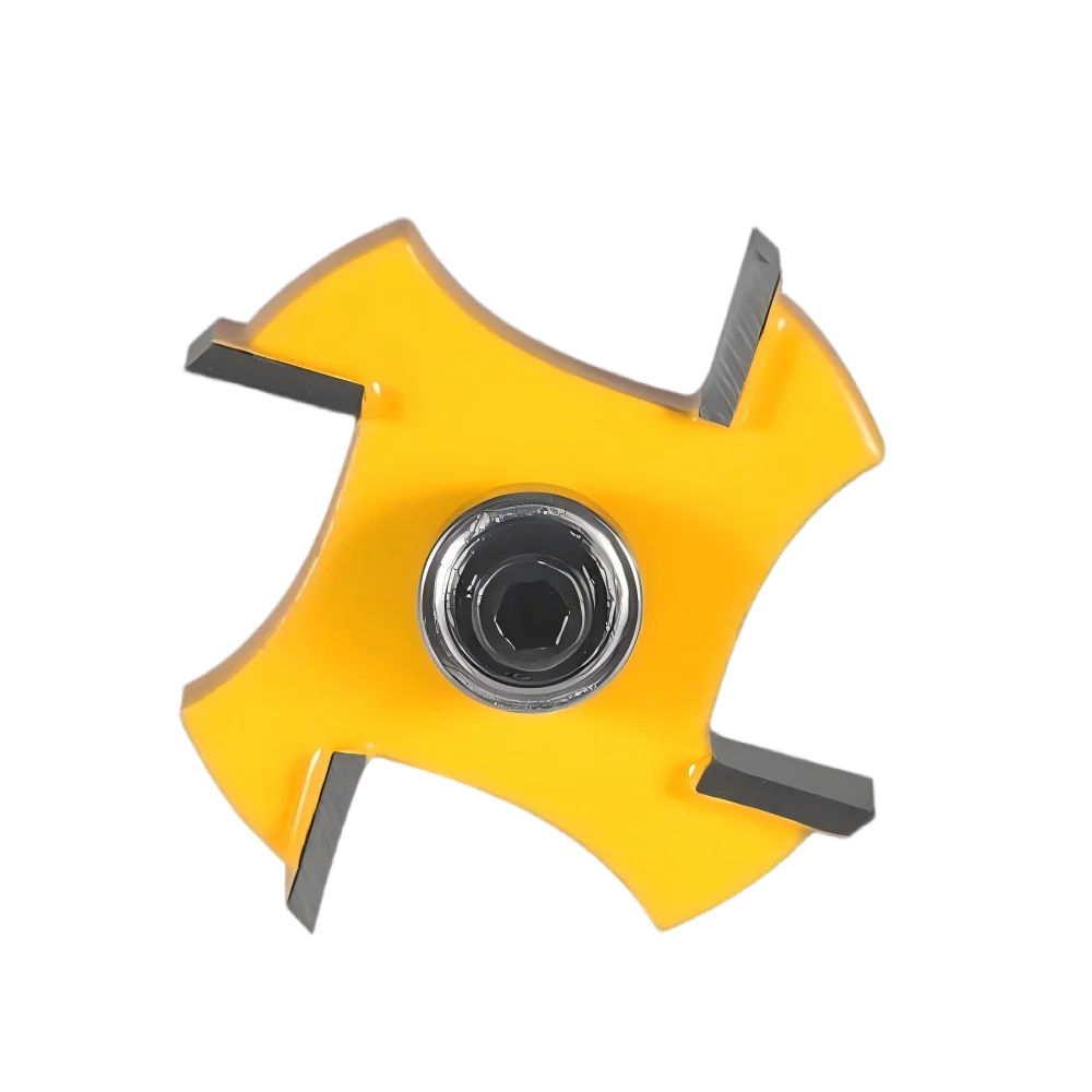 

1/4" 6MM Shank T Type Bit with Bearing Router Bits for Wood Slotting Milling Cutter Carving Rabbeting Bit Woodworking Tools