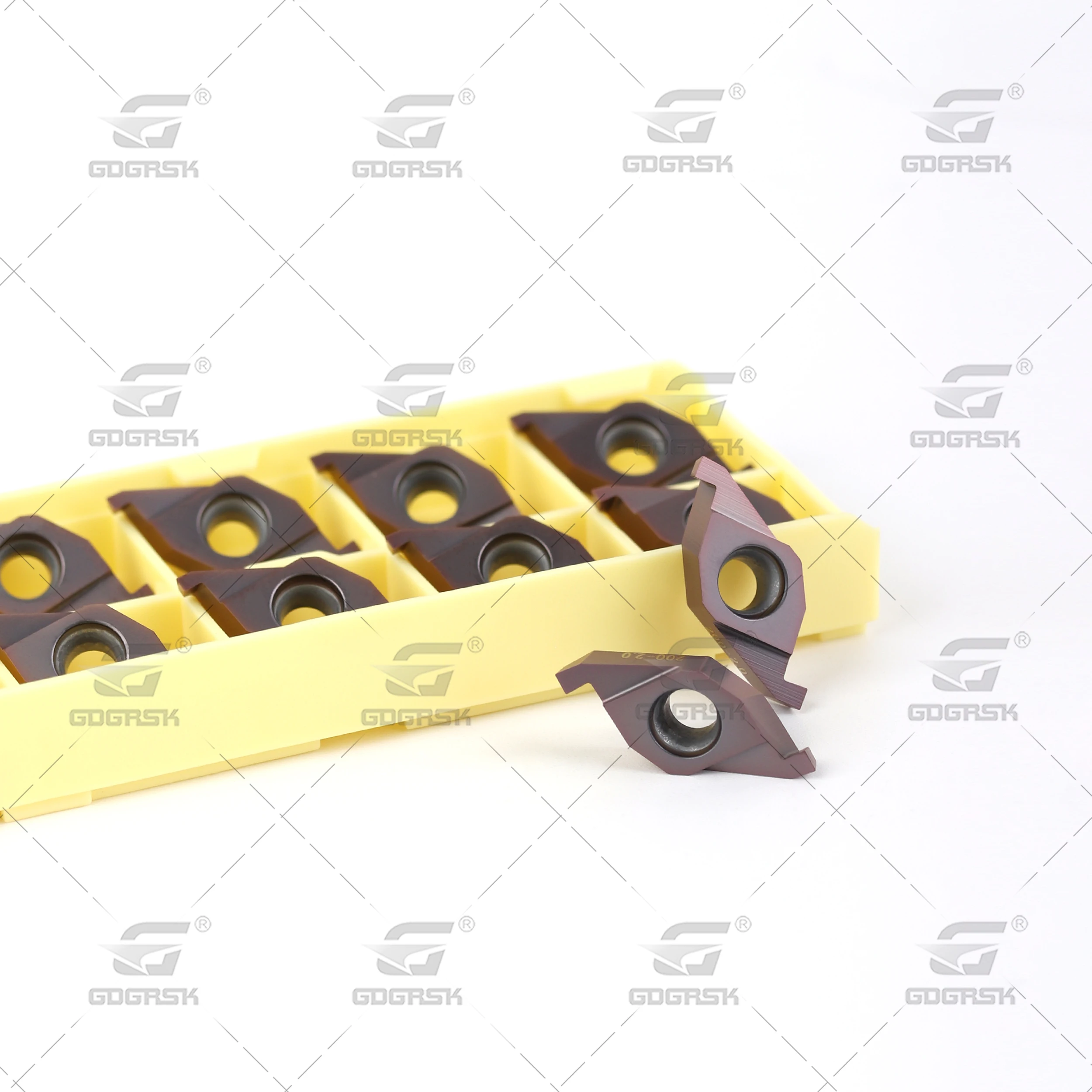 DESKAR CNC 선반 공구, ED 슬롯 블레이드, 카바이드 절삭 인서트, FC1604R100-1.0 FC1604R150-1.5 FC1604R200-2.0 FC1604R250-2.5 LF6018