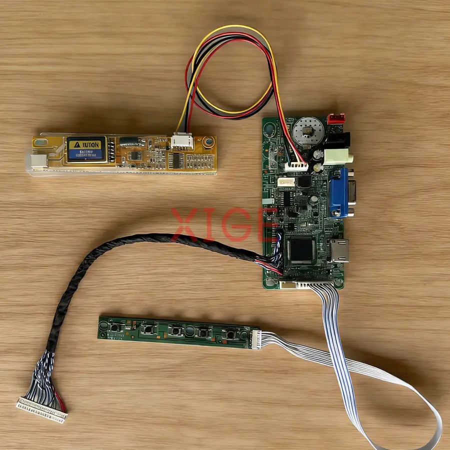 

Для LTN141AT03 LTN141AT13 LTN141AT02 LTN141AT07 Комплект платы привода контроллера монитора 1-CCFL 1280x800 LVDS 30-контактный HDMI + VGA 1280*800