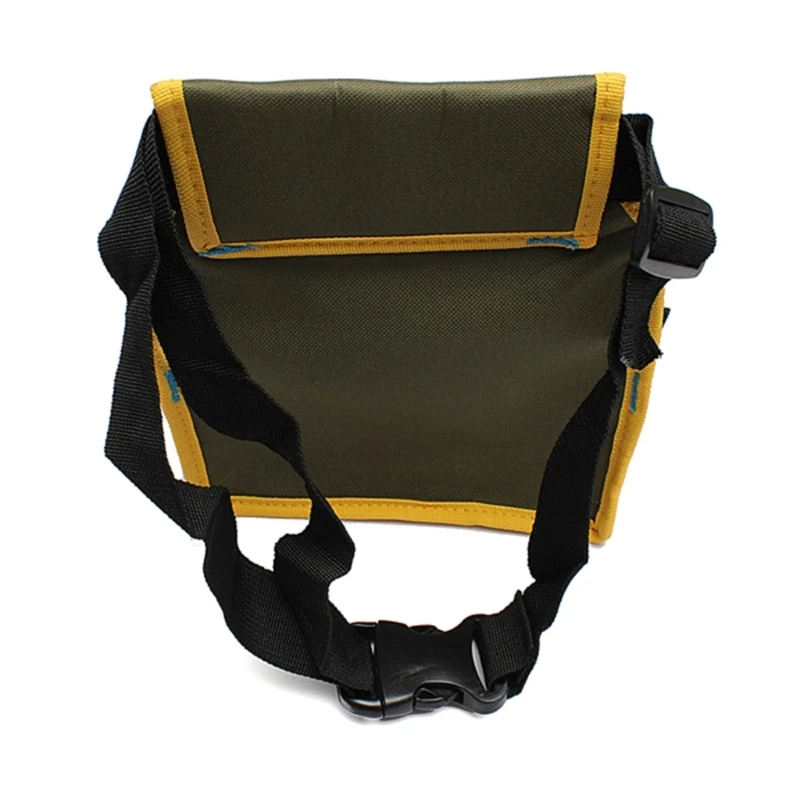 Y1UB Canvas Tool Belt Apron Quick Release Buckle Carpenter Construction Work Apron Tool Storage Belt Barber Garden Tool